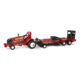 Case IH "Hot Shot" Traktorpuller med vogn 1/32 Ertl