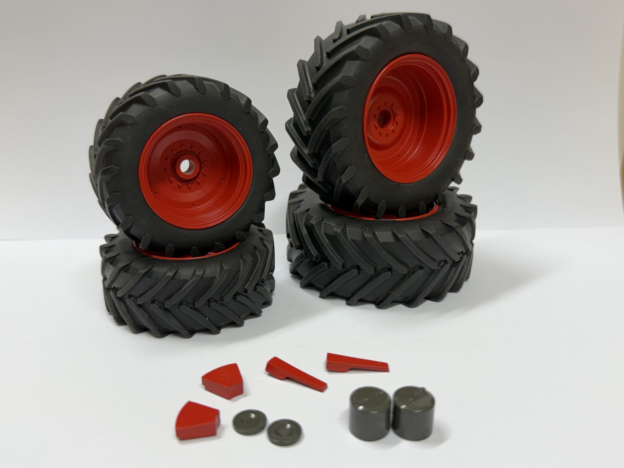 Hjulsett med Varigrip Fendt 1050 Rød