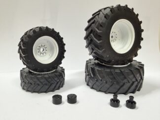 Hjulsett Trelleborg Hvit