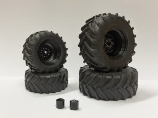 Hjulsett JD 6R Black