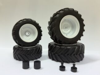 Hjulsett Axion 850/870 Hvit