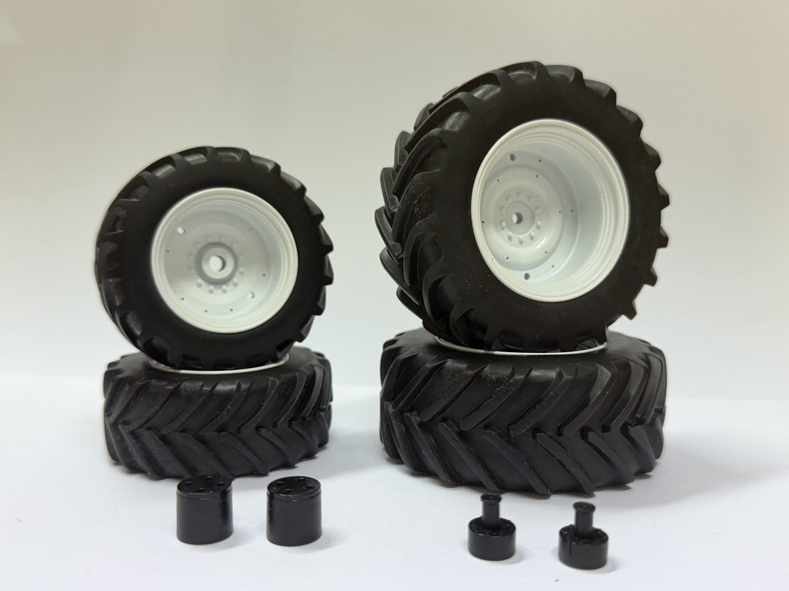 Hjulsett Axion 850/870 Hvit