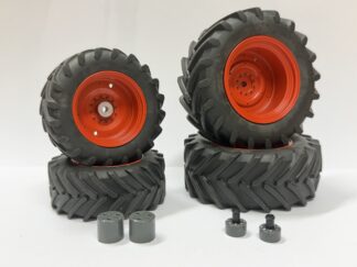 Hjulsett Axion 950 Rød