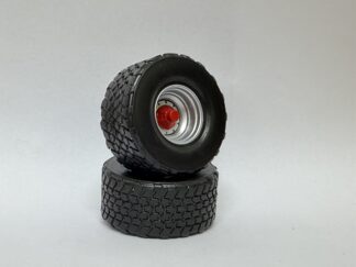 Krampe hjulsett Sølv