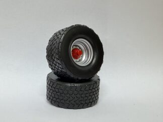 Krampe hjulsett Sølv