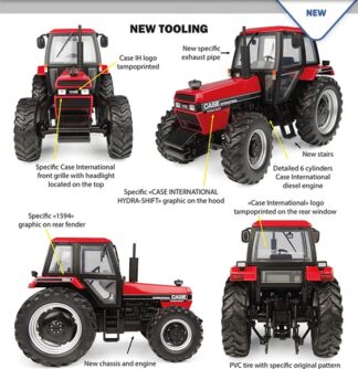 Case International 1594 4wd Hydra-Shift 1/32 Universal Hobbies